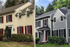 What colors and materials to use? Home Exterior Makeovers James Hardie