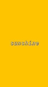 Sunshine Yellow Wallpaper Animasi