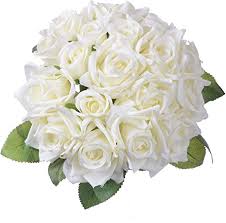 Bark.com has been visited by 10k+ users in the past month Amazon Com Artiflr Artificial Flowers Rose Bouquet 2 Pack Fake Flowers Silk Plastic Artificial White Roses 18 Heads Bridal Wedding Bouquet For Home Garden Party Wedding Decoration White Home Kitchen