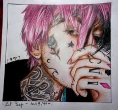 Lil Peep By Melghost Em 2020 Com Imagens Desenhos