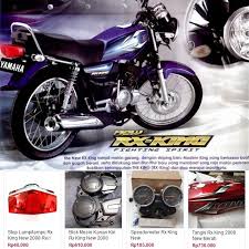 Beberapa tahun kemudian, desain motor rx king telah mengalami beberapa perubahan dan modifikasi yang berpengaruh terhadap performa dan harga di pasaran motor. Daftar Harga Sparepart Yamaha Rx King