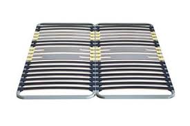 Ces sommiers offrent une plus grande stabilité et un excellent soutien, ce qui aide ces dernières peuvent en effet être de tailles différentes. Sommier Merinos Cadre A Lattes 160x200 Multiplis Confort Ferme 5 Zones Reve Darty