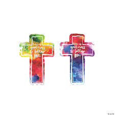 Itis easy to hide because it is quite tiny, although. Large Watercolor Cross Temporary Tattoos Oriental Trading