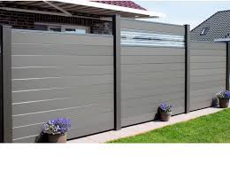 Zaunanlage Grojasolid Bpc Anthrazit 4 Zaun Sichtschutzzaun Anthrazit