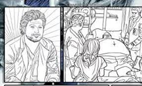 Printable grey's anatomy coloring pages | etsy. Draw Your Stress Away With This Grey S Anatomy Adult Coloring Book 12 Tomatoes