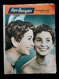 UGE-REVYEN"1954.Jean Simmons.Gene Barry.Lancaster.Anne Baxter.Jean Peters