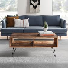 Modern pallet coffee table is simply an enticing choice go with. Modern Wood Coffee Tables Allmodern