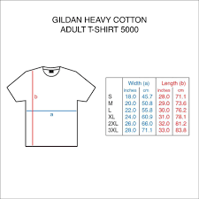 Gildan Heavy Cotton T Shirt Size Chart Nils Stucki