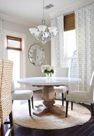 Such Settings That Include Round Rugs Round Dining Table And Other Elegant Decor Pieces Make A Spa Dining Room Small Round Dining Room Marble Top Dining Table