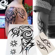 A totem pole tattoo is for you if you are looking for something tribal and ethnic. Buy Kotbs 2 Sheets Waterproof Large Temporary Tattoos Men Tribal Totem Tattoo Sticker Make Up Body Art Fake Tattoo Online In Uae B07y9lhn21