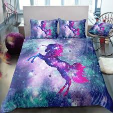 Fantasy Galaxy Unicorn Bedding Set All Sizes Available Unicorn Room Decor Unicorn Bed Set Unicorn Bedding