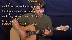 Smell the sea and feel the sky. Into The Mystic Van Morrison Guitar Lesson Chord Chart With Lyrics Capo 3rd Youtube