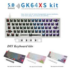 To use as long as you could, we offer this rewards that you will get extra sheets (white key, black key only). Newly Diy Gk64xs Hot Swap Programmable Bluetooth Mechanical Keyboard Pcb Custom Kits Rgb Switch Type C Usb Port Module Suit Gh60 60 Cherry Uhb Wish