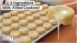 3 Ingredient Condensed Milk Cookies Milk Cookies All In One Youtube Milk Cookies Milk Recipes Cookie Recipes Condensed Milk