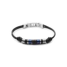 Bracelet homme fossil 4 promotions de la semaine un souci pour faire votre achat bracelet homme fossil ? Bracelet Homme Fossil Cuir Noir Et Perles Jf02613998 Pour Homme