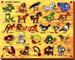 Quagga · quail · quetzal · quokka · quoll. 25 Off On Kinder Creative Alphabet Animals With Knobs 26 Pieces On Flipkart Paisawapas Com