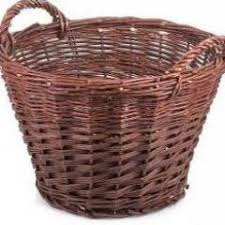 Garten Und Holzkorb Aus Weide Madera Iv Weidenkorb 60 Cm X H Homedecor Aus Garten Holzkorb Hom In 2020 Wood Basket Hippie Home Decor Home Decor Baskets