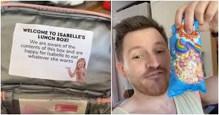 Dad Goes Viral for Note to Teachers About 'Unhealthy' Lunch