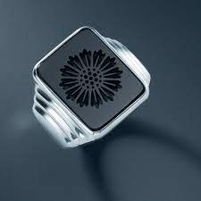 Home Tiffany Co Gatsby Jewelry Black Diamond Ring Engagement Stylish Rings