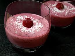 Pudding De Chia Au Lait De Coco Et Framboises Cookismo Recettes Saines Et Faciles Recette Recette Framboise Pudding De Chia