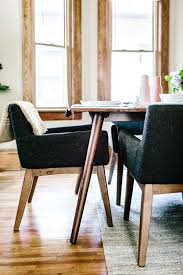Chanel Licorice Dining Armchair Dining Chairs Dining Arm Chair Mid Century Dining Room
