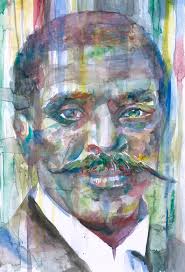 George Washington Carver Watercolor Portrait 1 Painting By Fabrizio Cassetta