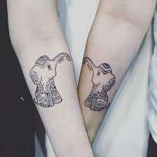 Image Result For Elephant Couple Tattoo Zusammenpassende Tattoos Paare Tatowierungen Im Partnerlook Tattoo Motive