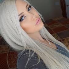 💫24” WHITE BLONDE STRAIGHT LACE FRONT WIG💫