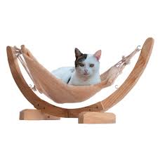 Seeing kitty playing nearby, nala had an idea. Attractive Sturdy Perch Rtyou Luxury Cat Hammock Large Soft Plush Cat Bed For Indoor Cat Holds Small To Medium Size Cat Or Small Dog Prime Cat Toy Ship From Usa