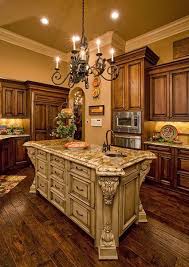 Interior Design For Kitchen Cabinets Surface Materials Flooring Lighting Cabinetry Backspash Tuscan Kitchen Kitchen Inspirations Mediterranean Home Decor