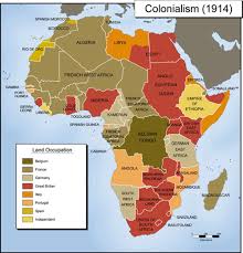 Map Colonial Africa 1914 Africa Map African Colonization Map
