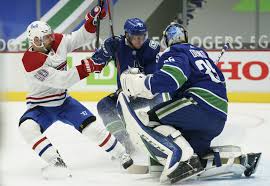 They compete in the national hockey league (nhl) as a member of the north division. Canadiens Beat Canucks 7 3 Add To Season Opening Road Run Wtop