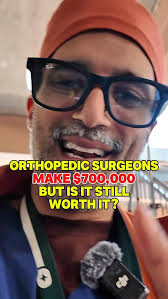 Orthopedic surgeons are some of the highest paid doctors, but is it worth  it with AI around the corner. Full video now live! #orthopedicsurgeon  #medicalstudent #premed