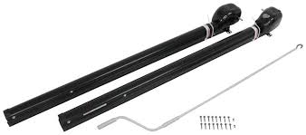 Carefree awning gas strut replacement. Solera Universal Awning Support Arms For Rvs Hybrid 69 Arms Black Lippert Accessories And Parts Lc434727