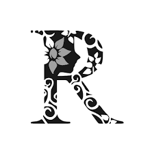Download Floral Letter R Svg Picture