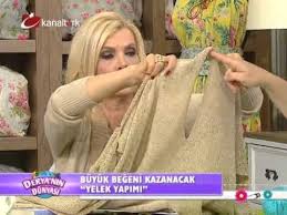 Derya Baykal Deryanin Dunyasi Yelek Yapimi 14 04 2014 Youtube Tig Desenleri Hirkalar Bebek Yelek Sal