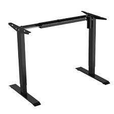 See more ideas about electric standing desk, electric desk, sit stand desk. Electric Sit To Stand Adjustable Desk Riser Frame Table Top Not Included Black Primecables