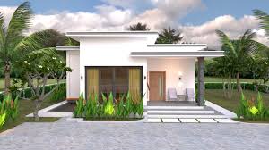 Pick one of our small homes and build your own dream two bedroom house. House Plans 10 7x10 5m With 2 Bedrooms Flat Roof Samhouseplans