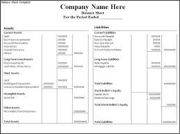 Pin On Balance Sheet Template