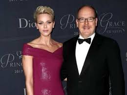 Princess charlene of monaco stuns in a breathtaking blue velvet gown. Xoucqcwiej2wom
