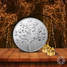 The present 10 coin in circulation is from the 2019 design.mass7.74 gdiameter27 mmedge100 reeds. Buy Mmtc Pamp Silver Banayan Tree Of 10 Gram In 999 Purity Online At Low Price In India Today