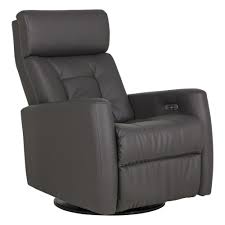 Style Expressions Power Swivel Glider Recliner With Headrest In Dillion Graphite Nfm Swivel Glider Swivel Glider Recliner Glider Recliner