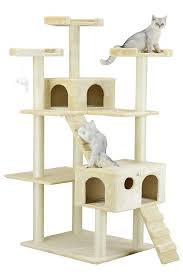Go Pet Club Cat Tree Beige Evcil Hayvan Malzemeleri Kedi Agaclari Kediler Ve Yavrulari