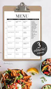 Mix ricotta cheese with garlic, parmesan, basil, oregano, mozzarella, and an egg. Editable Menus And Dinner Idea List Are Finally Here House Mix