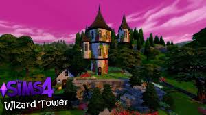 The Sims 4 Speed Build Wizard Tower Youtube Sims 4 Sims Sims Love