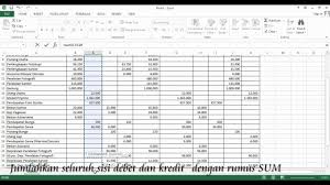 Dalam laporan laba rugi perusahaan jasa tidak ada hpp. Membuat Laporan Laba Rugi Dengan Rumus Excel Sederhana Youtube