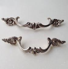 3 75 French Shabby Chic Bail Dresser Drawer Pulls Etsy Dresser Drawer Pulls Drawer Pull Handles Shabby Chic Dresser