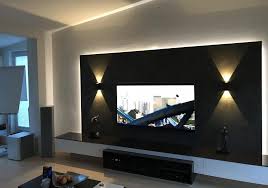 Wie sie ihren hintergrund bei videokonferenzen anpassen können, zeigen wir ihnen in diesem artikel. Tv Wand Mit Medien Low Board Audio Team Home Entertainment