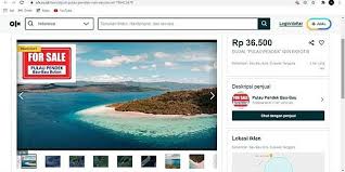Cari properti online terlengkap di situs real estate #1 indonesia. Protes Pulau Pendek Dijual Di Situs Jual Beli Online Warga Itu Tanah Leluhur Kami Kompas Com Line Today