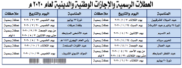 مناسبات تقويم ميلادي 2021 : Ø£ÙŠØ§Ù… Ø§Ù„Ø¹Ø·Ù„Ø§Øª Ø§Ù„Ø±Ø³Ù…ÙŠØ© ÙˆØ§Ù„Ø¥Ø¬Ø§Ø²Ø§Øª Ø§Ù„ÙˆØ·Ù†ÙŠØ© ÙˆØ§Ù„Ø¯ÙŠÙ†ÙŠØ© Ù„Ø¹Ø§Ù… 2020 Ø§Ù„ÙŠÙˆÙ… Ø§Ù„Ø¥Ø®Ø¨Ø§Ø±ÙŠ
